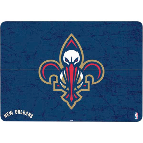NBA New Orleans Pelicans Distressed Surface Laptop Studio Skin